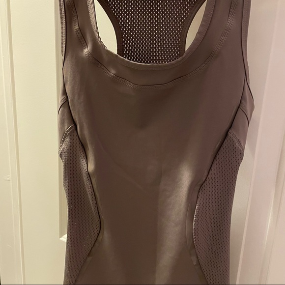 Adidas by Stella McCartney Performance Essentials Tank Top taupe beige XS - Picture 3 of 16